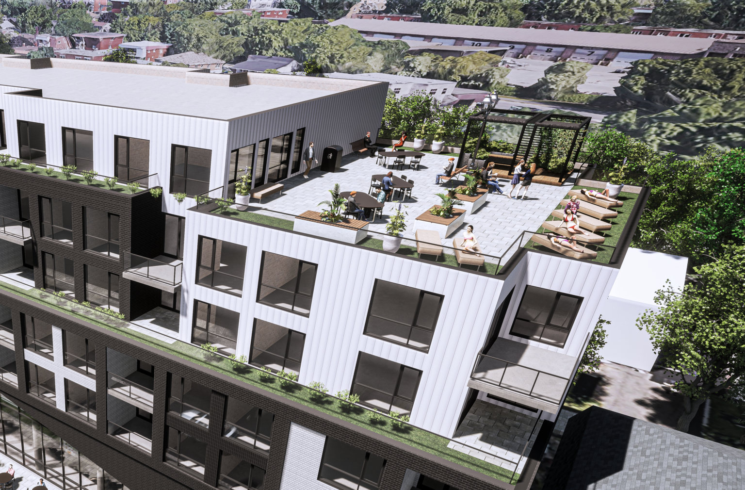 Broadway terrasse